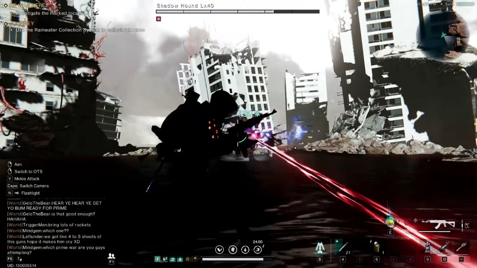 You don't want to get caught by this laser attack (Image via Starry Studio)